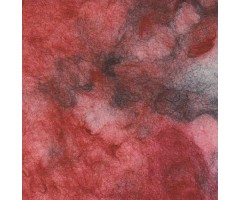 Nepaali paber MUSTRIGA 50x75cm - tekstuur, punane-must
